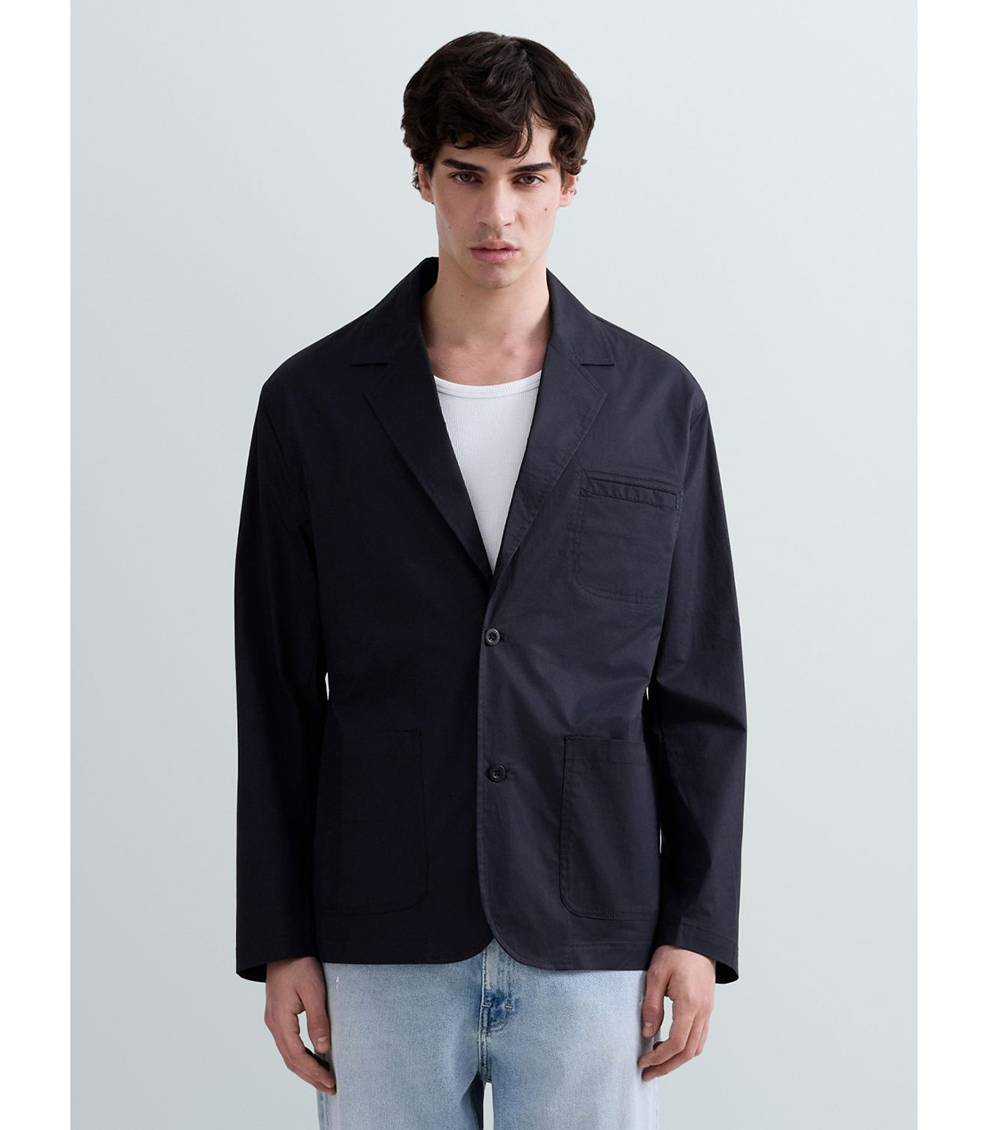 ストレッチコットンツイルジャケット